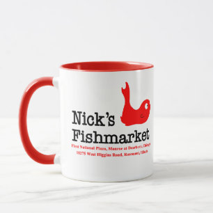 Nick's Fishmarket, Chicago and Rosement, Illinois Mug