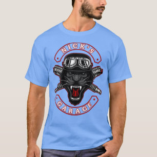Nicks Garage Personalised Mens Gift T-Shirt
