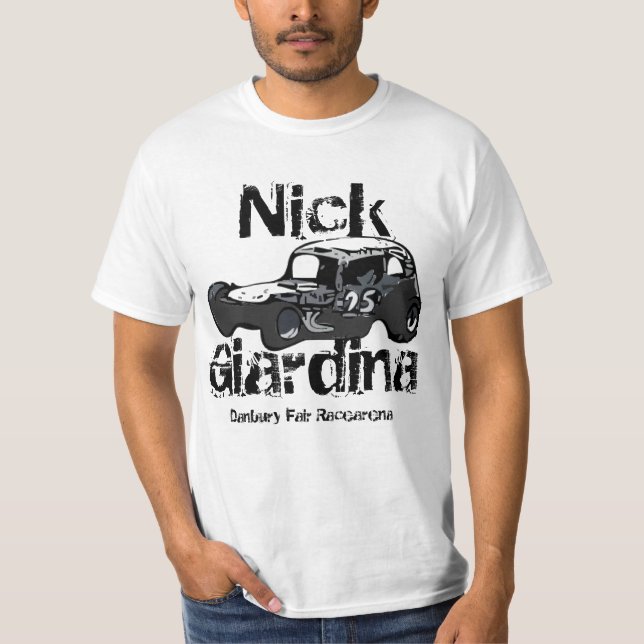 Nicky Giardina Danbury Fair Racearena SNYRA NASCAR T-Shirt (Front)