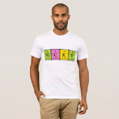 Nicky periodic table name shirt (Front Full)