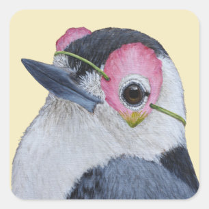 Nicky the nuthatch stickers