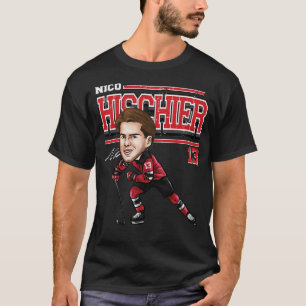 Nico Hischier New Jersey toon 1 T-Shirt