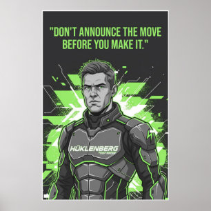 Nico Hülkenberg Racing Vector – Poster