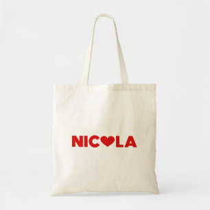 Nicola Love Tote Bag
