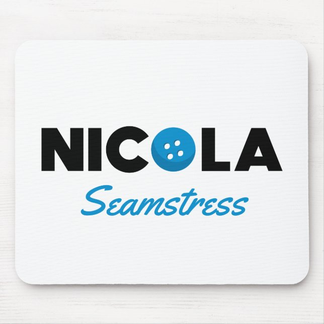 Nicola Seamstress Mouse Mat (Front)
