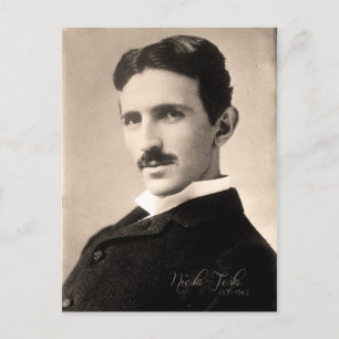 Nicola Tesla Photo Postcard