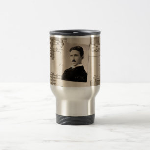 Nicola Tesla Photo Travel Mug