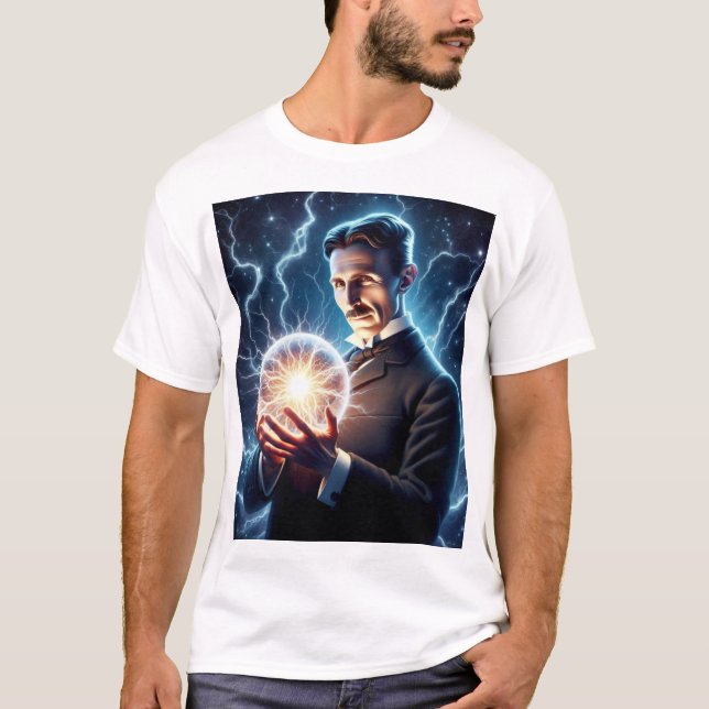 Nicola Tesla T-Shirt (Front)