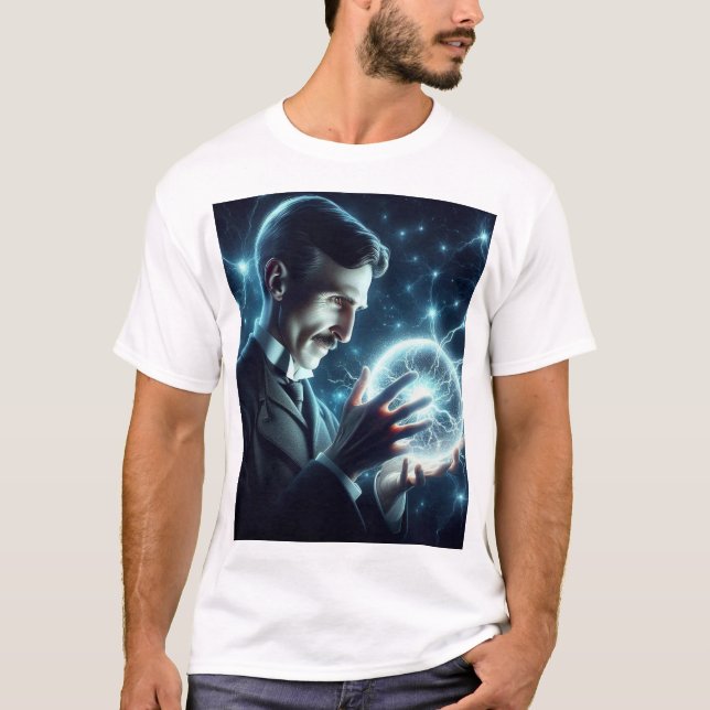 Nicola Tesla T-Shirt (Front)