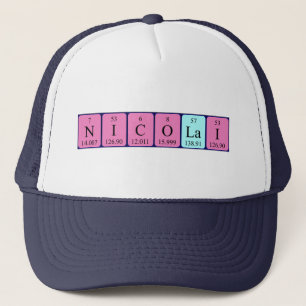 Nicolai periodic table name hat