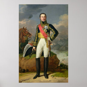 Nicolas-Charles Oudinot Duke of Reggio Poster
