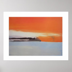nicolas de staël - Chemin de fer au bord de la mer Poster