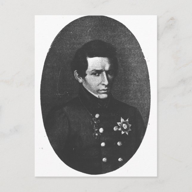 Nicolas Lobatchevsky Postcard (Front)