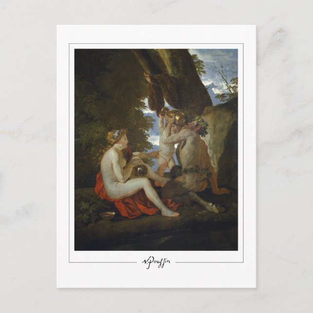 Nicolas Poussin #112 - Fine Art Postcard (Front)