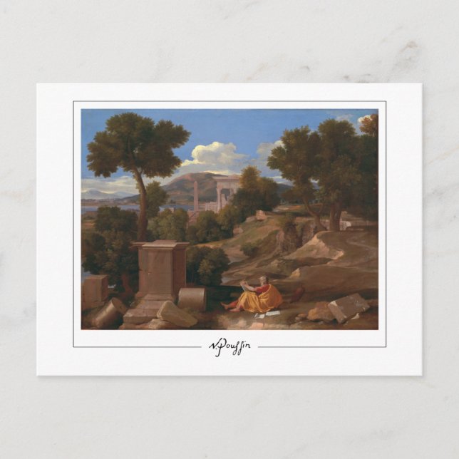Nicolas Poussin #250 - Fine Art Postcard (Front)