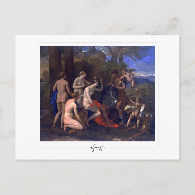 Nicolas Poussin #4 - Fine Art Postcard (Front)