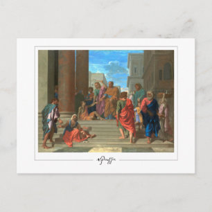 Nicolas Poussin #50 - Fine Art Postcard