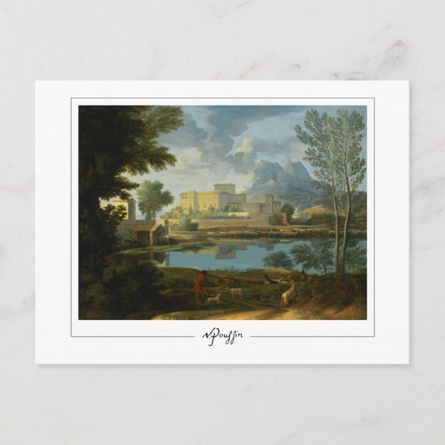 Nicolas Poussin #55 - Fine Art Postcard (Front)