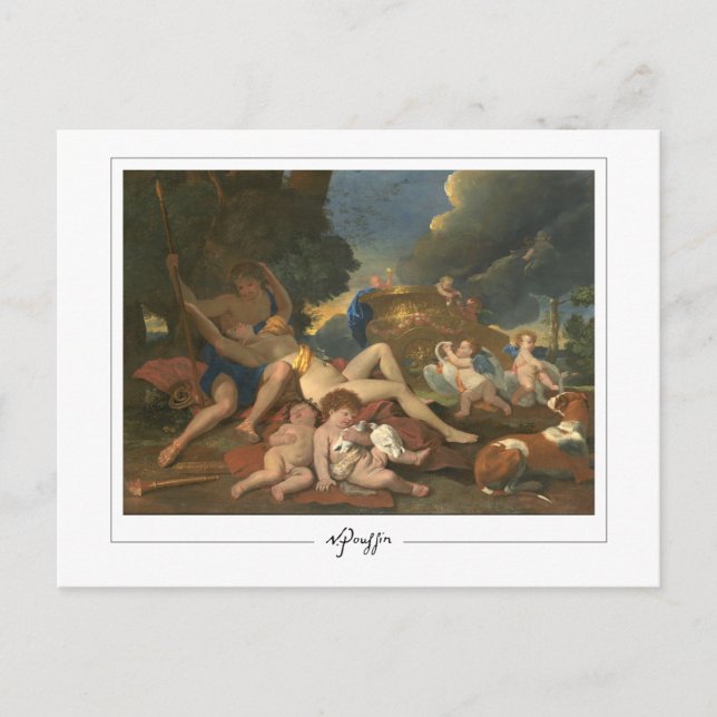 Nicolas Poussin #56 - Fine Art Postcard (Front)