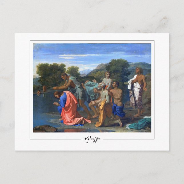 Nicolas Poussin #99 - Fine Art Postcard (Front)