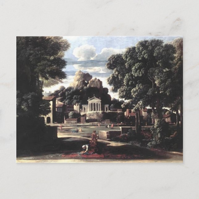 Nicolas Poussin- Ashes of Phocion collected Postcard (Front)
