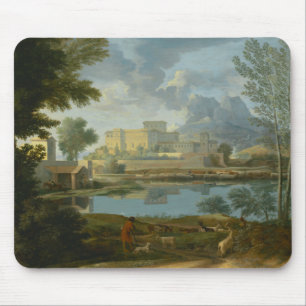 Nicolas Poussin - Landscape with a Calm Mouse Mat