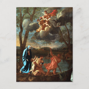 Nicolas Poussin The Return of the Holy Family Postcard