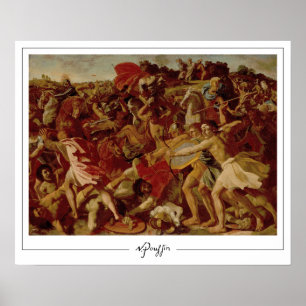 Nicolas Poussin Zedign Art Poster #122