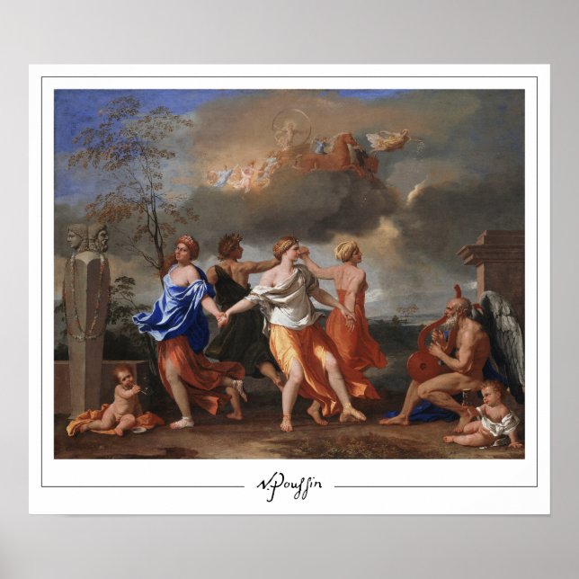 Nicolas Poussin Zedign Art Poster #124 (Front)