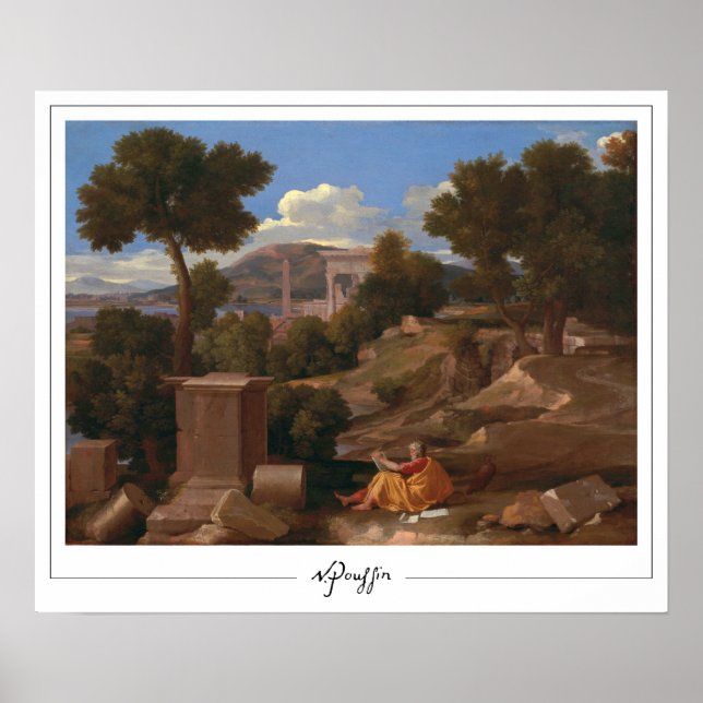 Nicolas Poussin Zedign Art Poster #250 (Front)