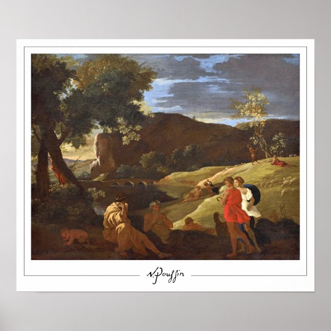 Nicolas Poussin Zedign Art Poster #281 (Front)
