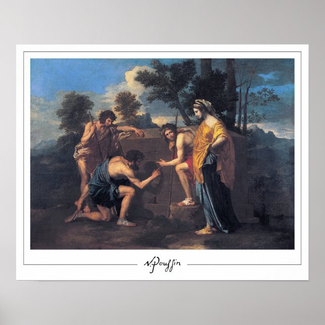 Nicolas Poussin Zedign Art Poster #87 (Front)