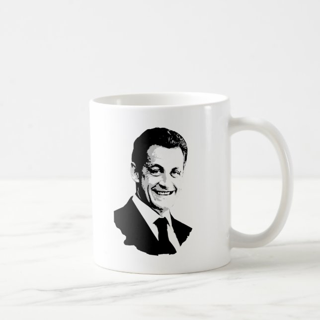 Nicolas Sarkozy Coffee Mug (Right)