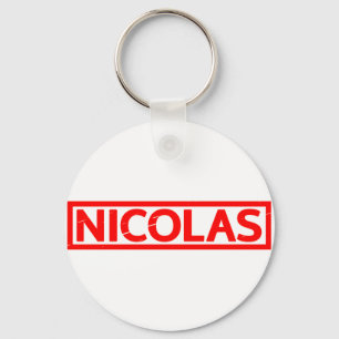 Nicolas Stamp Key Ring