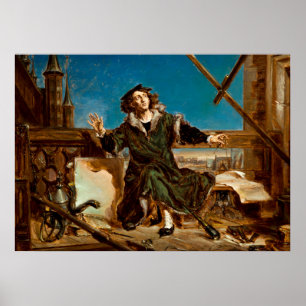 Nicolaus Copernicus by Jan Matejko Poster
