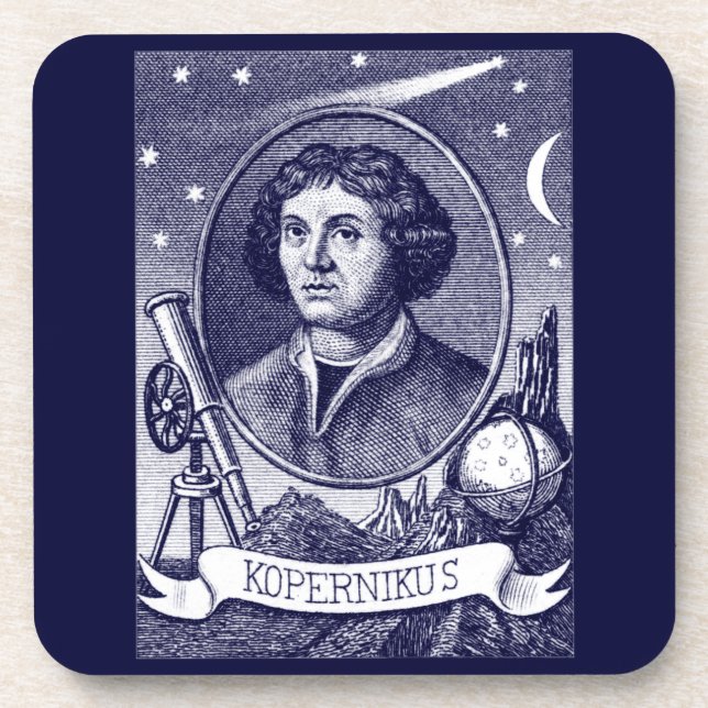 Nicolaus Copernicus Coaster (Front)