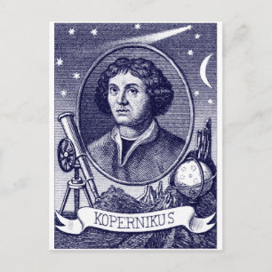 Nicolaus Copernicus Postcard