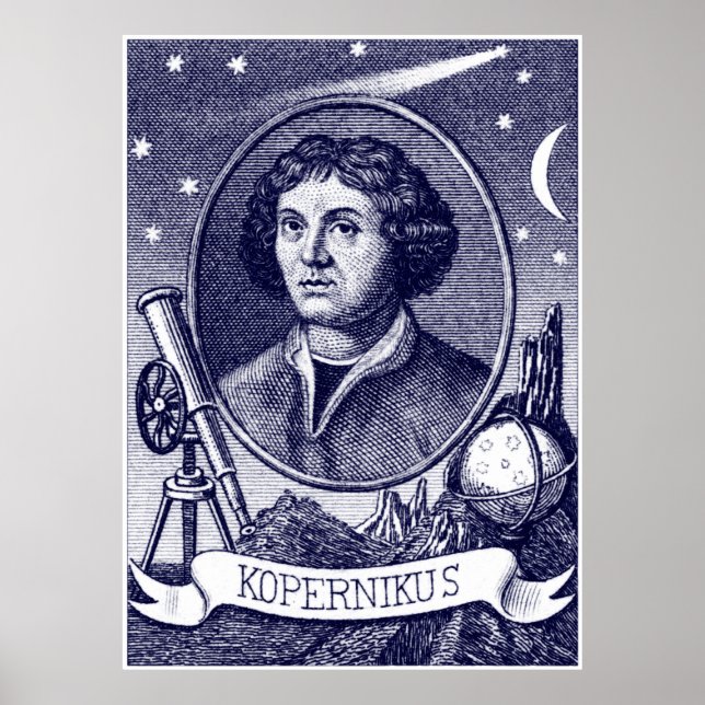 Nicolaus Copernicus Poster (Front)