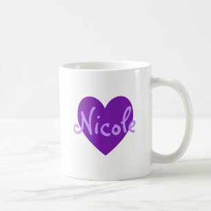 Nicole in Purple Coffee Mug