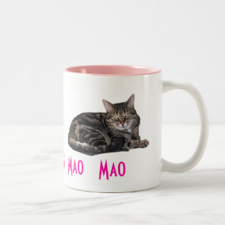 Nicolette Le Mao Mao Two-Tone Coffee Mug