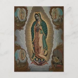 Nicols Enrquez The Virgin of Guadalupe Postcard