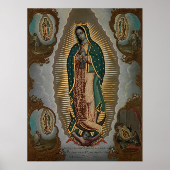 Nicols Enrquez The Virgin of Guadalupe Poster (Front)