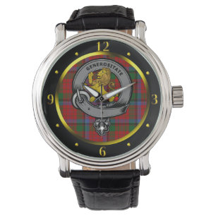 Nicolson Clan Badge & Tartan Watch