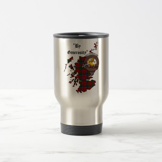 Nicolson Clan Badge Travel Mug (Center)