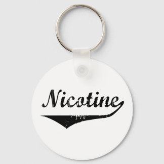Nicotine Key Ring