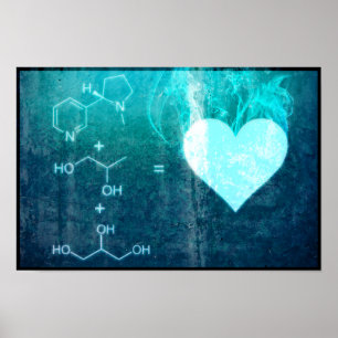 Nicotine + PG + VG Poster