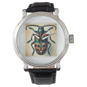 Nicrophorus Beetle 180724IREF230 - Watercolor Watch