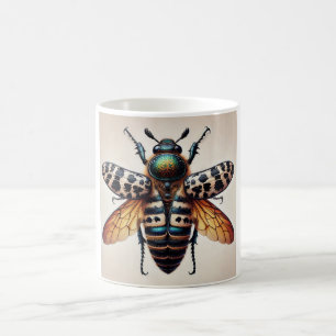 Nicrophorus Beetle 260824IREF214 - Watercolor Coffee Mug