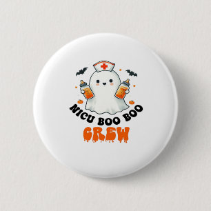 Nicu boo boo crew halloween,Nicu Boo Crew Funny Nu 6 Cm Round Badge