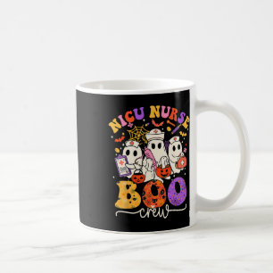 Nicu Boo Crew Costume Funny Nurse Ghost Halloween  Coffee Mug